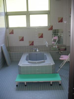 福祉浴室いたわりの湯の浴槽の写真