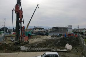 平成28年11月14日　建設工事現場全体の様子（写真）