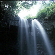 不動尊の滝の写真