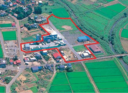 今曽根工業団地(航空写真)