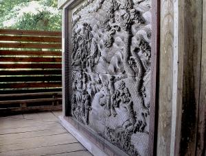 密蔵院護摩堂外壁装飾（画像）