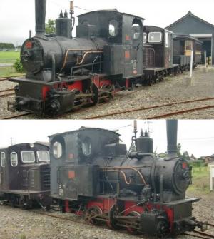 頸城鉄道2号機関車（画像）