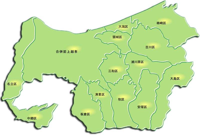 上越市マップ（画像）