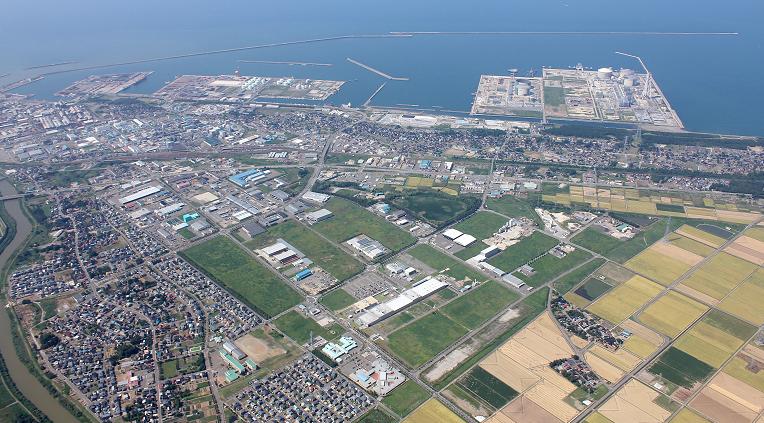 南部工業団地航空写真