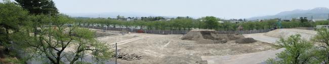 4月27日（陸上競技場からの写真）