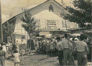 第3会場：城南中学校講堂（写真）