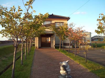 平和記念公園展示館外観（写真）