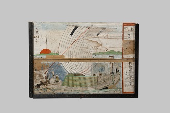 明静院の船絵馬（慶応）（写真）