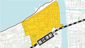 対象町内　直江津地区（画像）