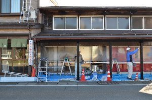 トキワインテリア倉庫修景活動（写真）