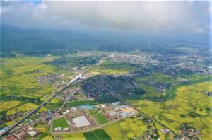 上越市航空写真