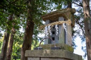 大乗寺遺産　鹿島神社石碑（写真）