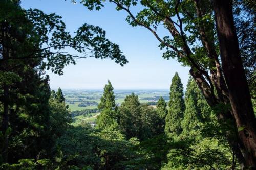 焼山城跡本丸からの景色（写真）