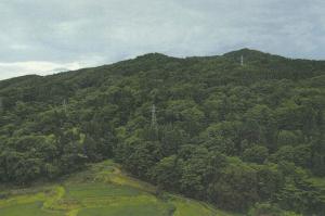 薬師岳の全景（写真）