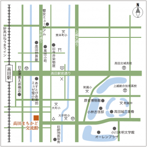 まちかど交流館周辺地図