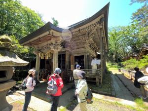 江野神社での様子（写真）