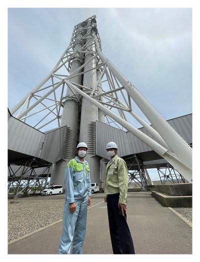 株式会社JERA上越火力発電所見学写真