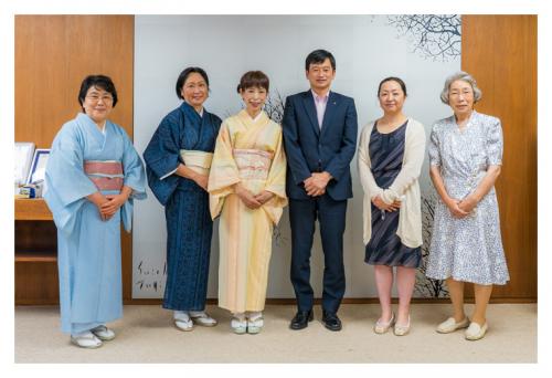 妙高高原温泉郷旅館連合会の面談(写真)