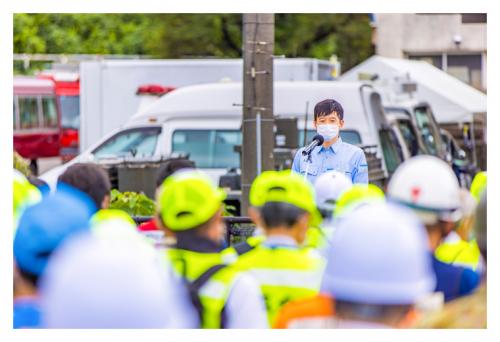上越市総合防災訓練(写真)