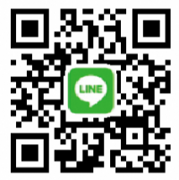 上越市公式ライン登録用二次元バーコード（画像）