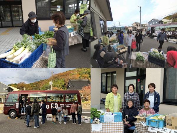 名立マルシェの様子（写真）