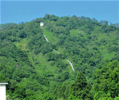 城山遺跡　全景　写真