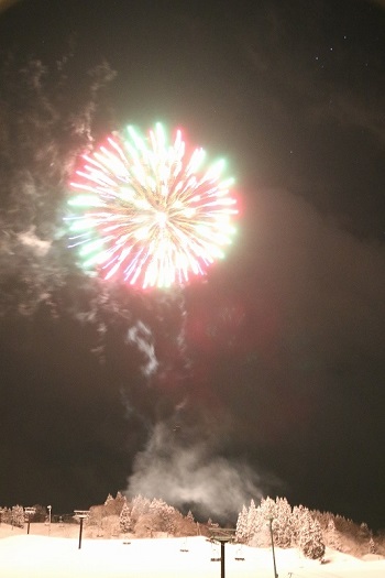 大きな打ち上げ花火（写真）