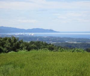 海を臨む風景写真