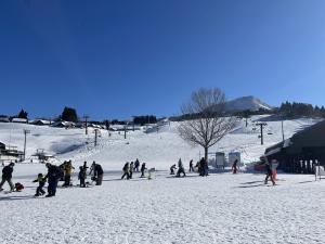 キューピットバレイスキー場　菱ケ岳とゲレンデ（写真）