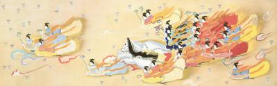 竹取物語（昇天）（大正6年）京都国立近代美術館（画像）