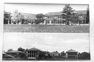 昭和初期の上雲寺小学校の写真