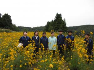 中学生の皆さんの集合写真