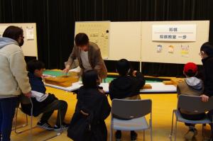 第3回地域クラブフェア　将棋教室　一歩による体験会の様子（写真）