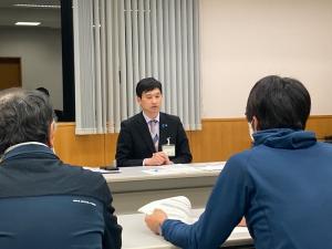 移動市長室の様子　中郷区