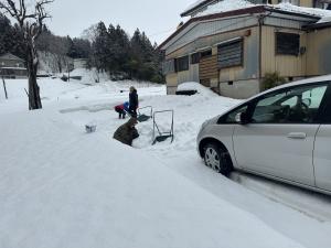 除雪ボランティアの様子