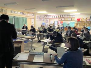 活動報告会の会場の様子