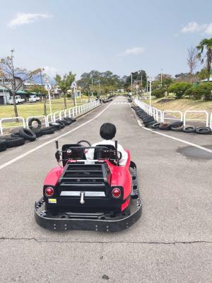 かっこいいゴーカートに乗るこども（写真）