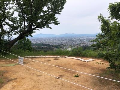 立ち入りを規制している箇所の写真