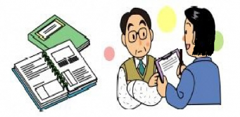 調査するオンブズパーソン（イメージ図）
