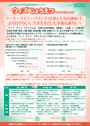 ウィズじょうえつからのおたより2024年6月25日号（画像）