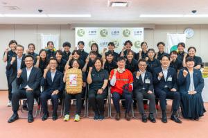 太陽誘電ソルフィーユによる表敬訪問の写真