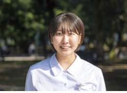 城西中学校　丸山　晏凛さん（写真）