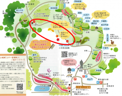 通行止めの案内図（画像）
