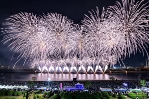 浦項国際花火祭り（写真）