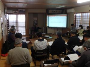 活動報告会の様子