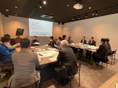 DAY1　チームビルディング　座学の様子（写真）