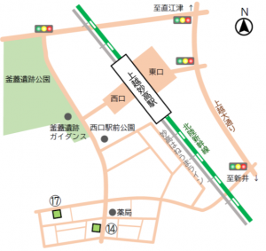 上越妙高駅周辺住宅団地地図（R7.2現在）