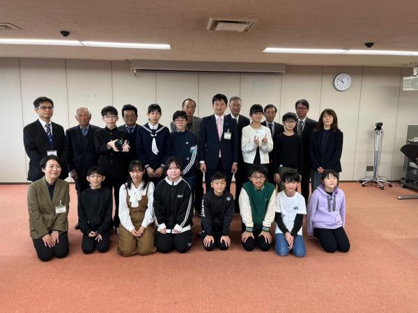 市長表敬訪問（写真）