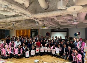 ふるさと納税イベント「出張！居酒屋上越　丸の内お花見店」の写真