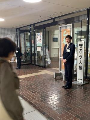 挨拶の写真（令和7年度がスタートしました）
